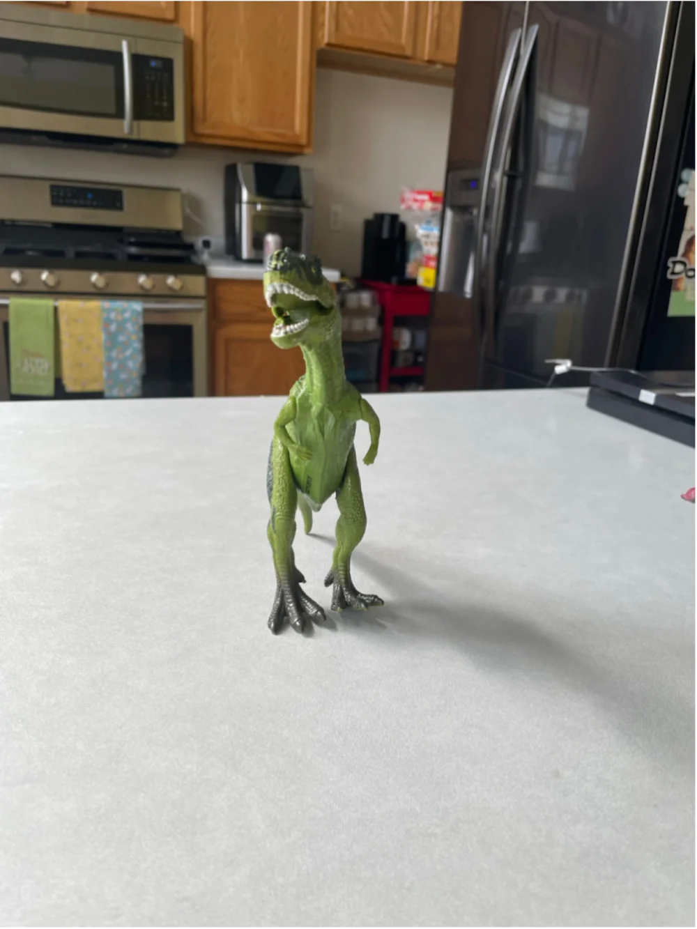 Kid Galaxy Dinosaur Toy Figure Majungasaurus T Rex Poseable Dinosaur